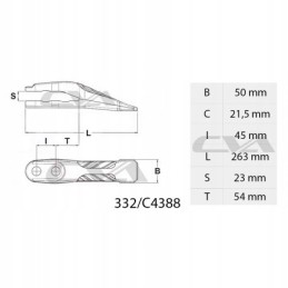 Bucket center tooth jcb 3cx 4cx type shark 332 c4388 531 03205 400 f0341
