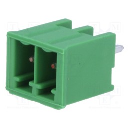 2 pcs x TE Connectivity - 284514-2 - Pluggable terminal block, Contacts ph: 3.5mm, ways: 2, straight