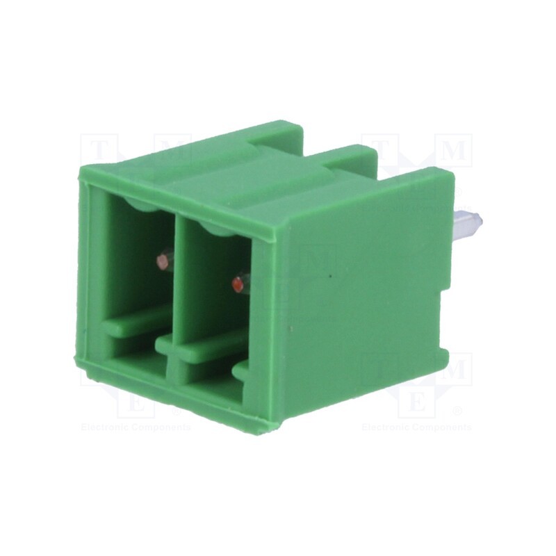 2 pcs x TE Connectivity - 284514-2 - Pluggable terminal block, Contacts ph: 3.5mm, ways: 2, straight