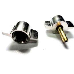 The end of the butterfly hose is diameter 6