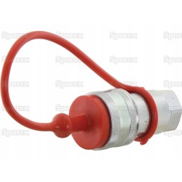 Faster plug red PVC 1 2 female coupling
