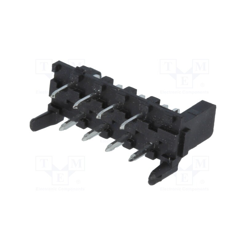 2 pcs x MOLEX - 903250008 - Socket, wire-board, male, PIN: 8, 1.27mm, THT, PicoFlex, 1.2A, tinned