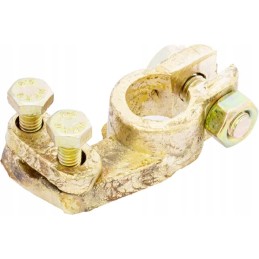 Battery terminal brass negative pole