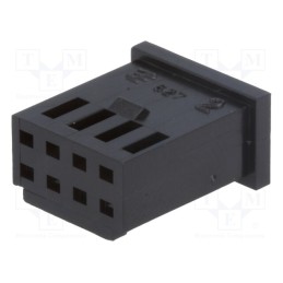 2 pcs x TE Connectivity - 280365 - Plug, wire-board, female, AMPMODU MOD II, 2.54mm, PIN: 8, for cable