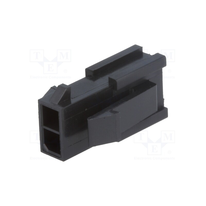 2 pcs x MOLEX - 430200200 - Plug, wire-wire, male, Micro-Fit 3.0, 3mm, PIN: 2, w/o contacts