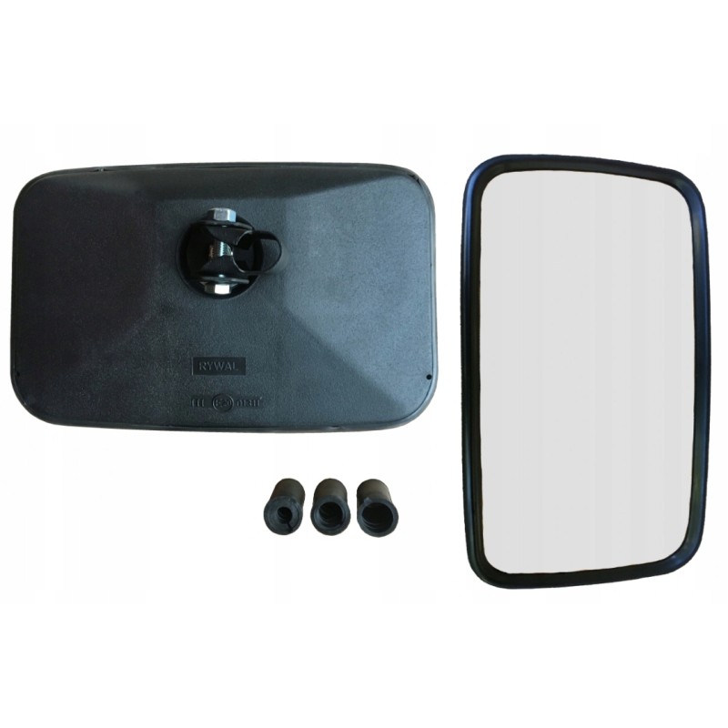 Universal side mirror for excavator forklift truck