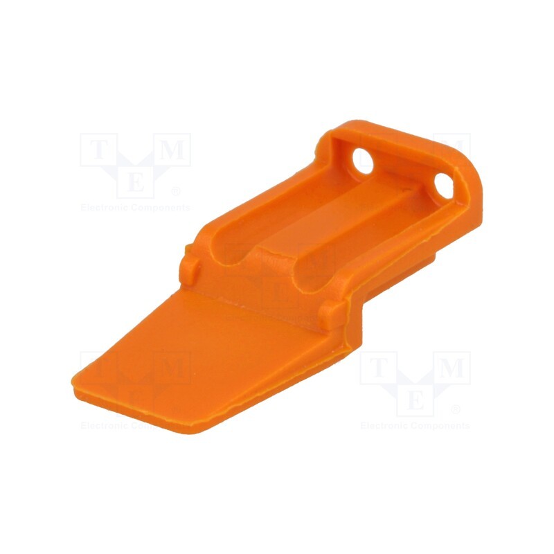 2 pcs x DEUTSCH - WM-2S - Accessories: secondary lock, DTM, female, PIN: 2, orange, DTM06-2S