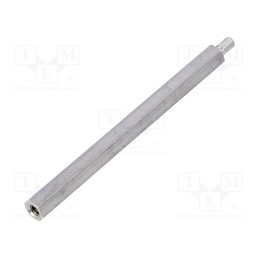 10 pcs x DREMEC - 236X85 - Screwed spacer sleeve, 85mm, Int.thread: M4, Ext.thread: M4