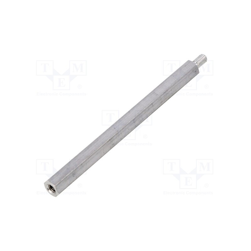 10 pcs x DREMEC - 236X85 - Screwed spacer sleeve, 85mm, Int.thread: M4, Ext.thread: M4