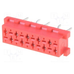 2 pcs x CONNFLY - DS1015-04-10R6XT - Wire-board, socket, female, PIN: 10, THT, on PCBs, 1.5A, 30mΩ