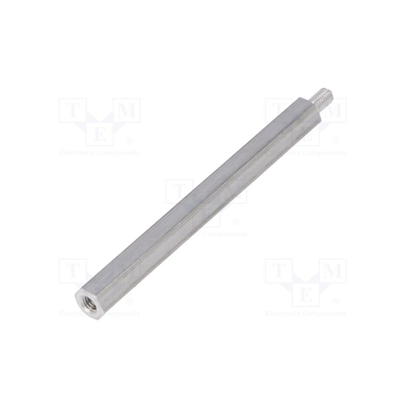 10 pcs x DREMEC - 234X55 - Screwed spacer sleeve, 55mm, Int.thread: M3, Ext.thread: M3