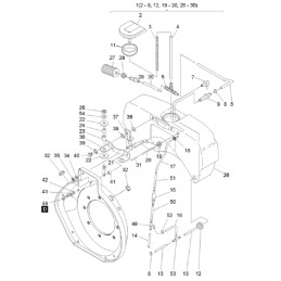 Hatz 1b and 1d fuel check valve 01534601