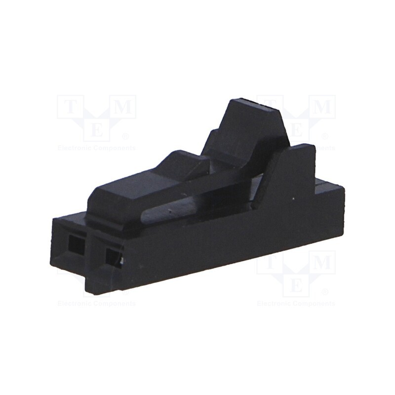 2 pcs x TE Connectivity - 104257-1 - Plug, wire-wire/PCB, female, AMPMODU MTE, 2.54mm, PIN: 2, crimped