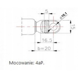 Gas spring zetor 24267 zetor motogeneric