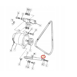Manitou V-belt 561299 jcb 2cx 02 101581