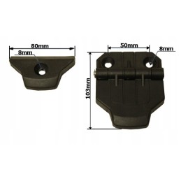 Hinge, window hinge set, merlo 021192 m021192