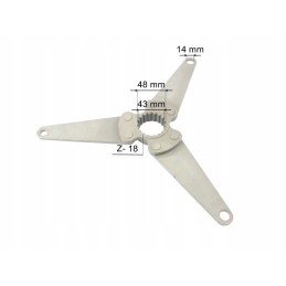 PTO drive hub, clutch c 385 86021070