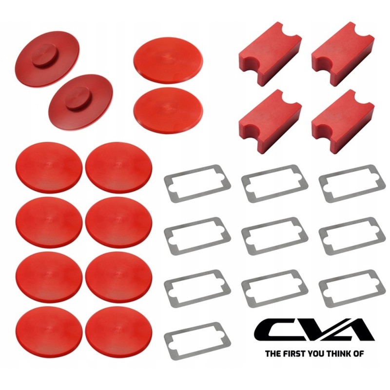 Set of support slides cat 428e cva
