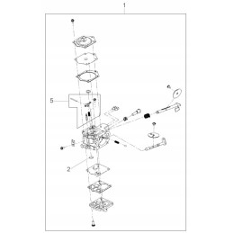 Wacker bts635 carburetor 0213777
