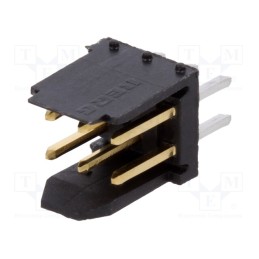 2 pcs x Amphenol Communications Solutions - 76385-303LF - Socket, wire-board, male, Dubox®, 2.54mm, PIN: 6, THT, 3A, Layout: 2x3