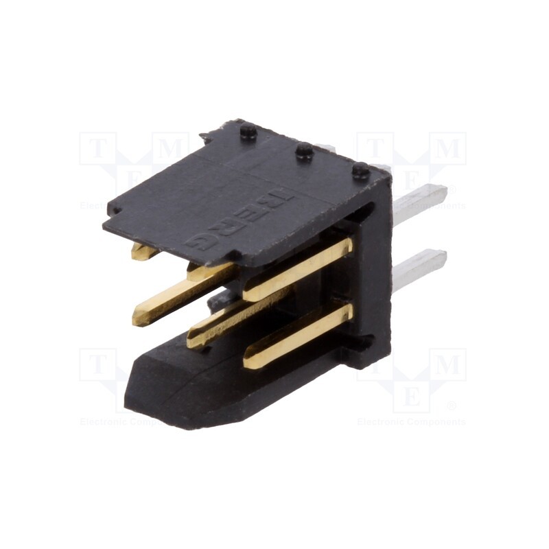2 pcs x Amphenol Communications Solutions - 76385-303LF - Socket, wire-board, male, Dubox®, 2.54mm, PIN: 6, THT, 3A, Layout: 2x3
