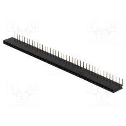 2 pcs x CONNFLY - DS1024-1*40R2 - Socket, pin strips, female, PIN: 40, angled 90°, 2.54mm, THT, 1x40