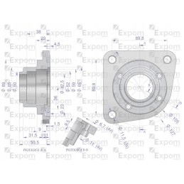 Starter head case magneton type 9142805 bl