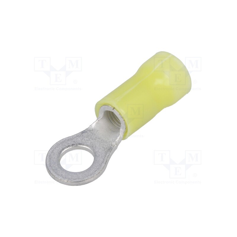 2 pcs x TE Connectivity - 160292 - Tip: ring, M5, Ø: 5.2mm, 3÷6mm2, crimped, for cable, insulated