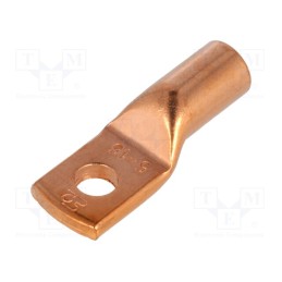 2 pcs x ERGOM - E11KM-01010102800 - Tip: ring tube, M5, 16mm2, crimped, for cable, L: 25mm, copper