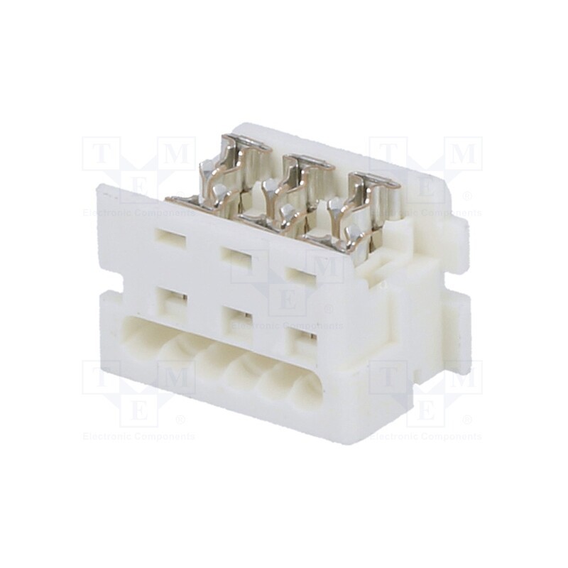 2 pcs x MOLEX - 903270306 - Plug, wire-board, female, PIN: 6, 1.27mm, IDC, for ribbon cable