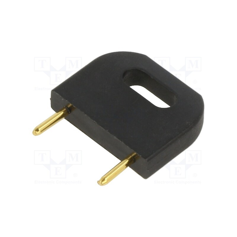 2 pcs x HARWIN - D3088-98 - INSULATED PLUG (BLACK)