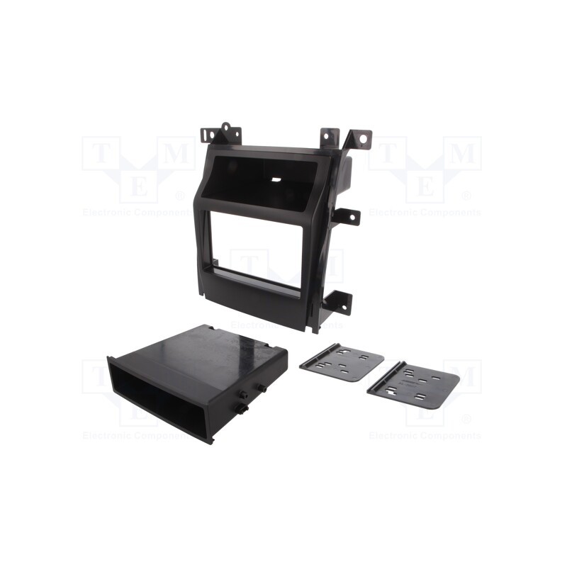 1 pcs x METRA - 99-2007 - Radio frame, Cadillac, 1 DIN,2 DIN, matt black