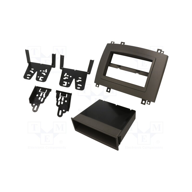 1 pcs x METRA - 99-2006G - Radio frame, Cadillac, 1 DIN,2 DIN, grey