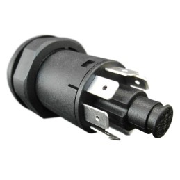 Round Fendt switch for hazard lights