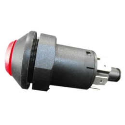 Round Fendt switch for hazard lights