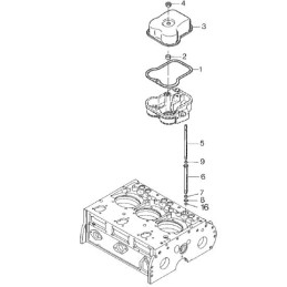 Hatz 2l30 3l30 pusher cover o ring 40022800