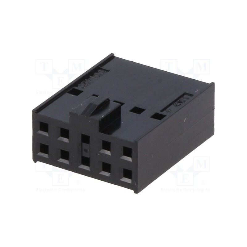 2 pcs x MOLEX - 901420010 - Plug, wire-board, female, C-Grid III, 2.54mm, PIN: 10, w/o contacts