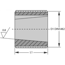 Pump clutch sleeve for multiplier 25x21 z14