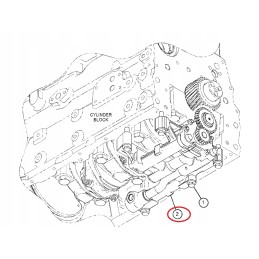 Engine oil pump cat 416d 432d 432e 225 8329