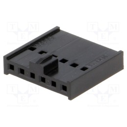 2 pcs x MOLEX - 901560146 - Plug, wire-board, female, C-Grid III, 2.54mm, PIN: 6, w/o contacts