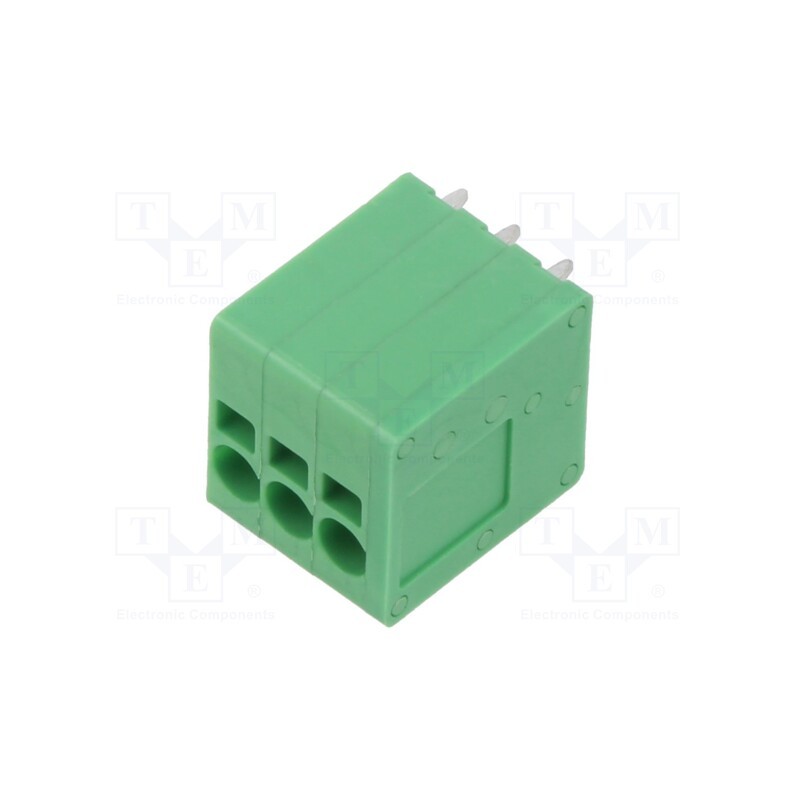 2 pcs x ADAM TECH - EB163A-03-A-180 - PCB terminal block, Contacts ph: 3.5mm, ways: 3, straight, on PCBs