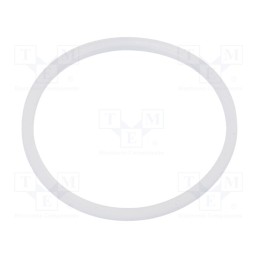 10 pcs x OBO BETTERMANN - 107 F M40 PE - Gasket, polyetylene, Thk: 1.7mm, Øint: 40mm, Øout: 49.1mm, M40