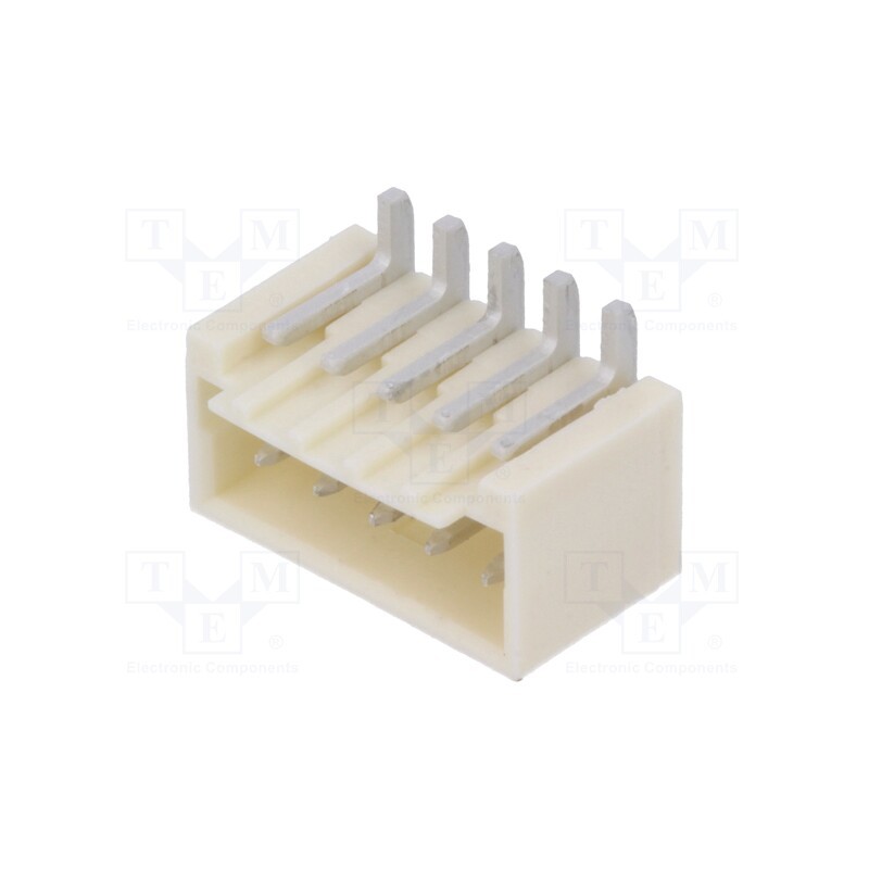 2 pcs x MOLEX - 874370543 - Socket, wire-board, male, Pico-SPOX, 1.5mm, PIN: 5, SMT, on PCBs