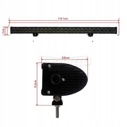 260w cree 30 degree straight work lamp