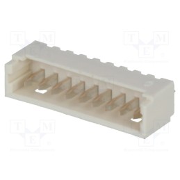 2 pcs x MOLEX - 530470910 - Socket, wire-board, male, PicoBlade™, 1.25mm, PIN: 9, THT, 1A, tinned