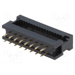 2 pcs x Amphenol Communications Solutions - T8061600001NEU - IDC transition, PIN: 16, IDC,THT, for ribbon cable, 1.27mm, 1A