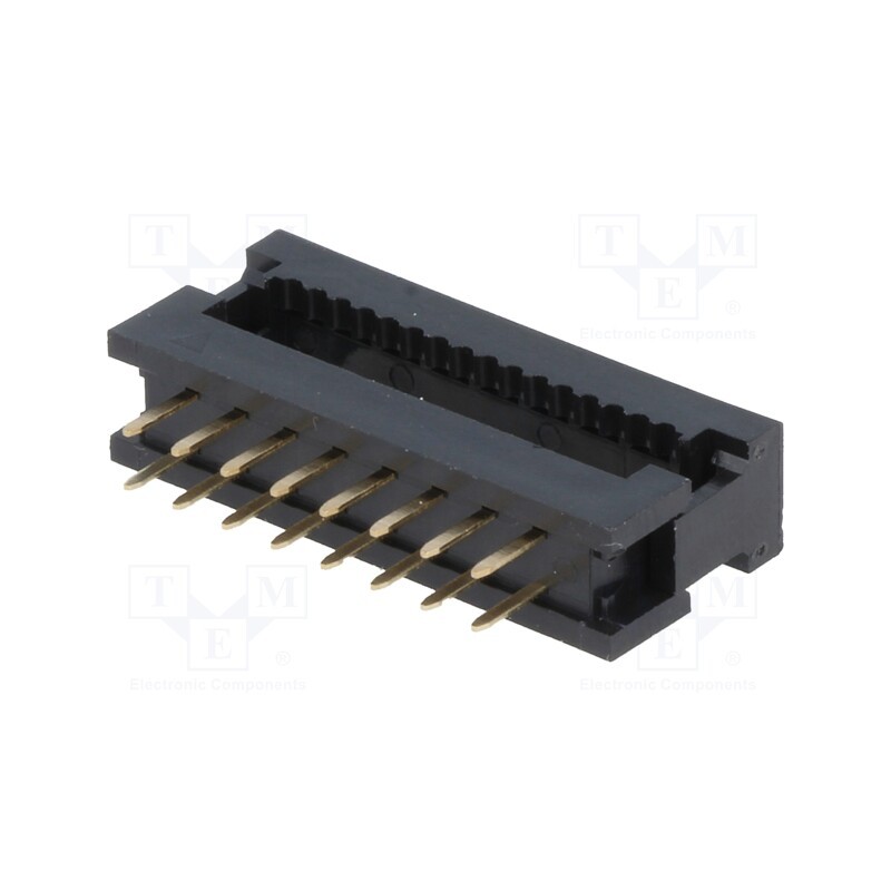 2 pcs x Amphenol Communications Solutions - T8061600001NEU - IDC transition, PIN: 16, IDC,THT, for ribbon cable, 1.27mm, 1A