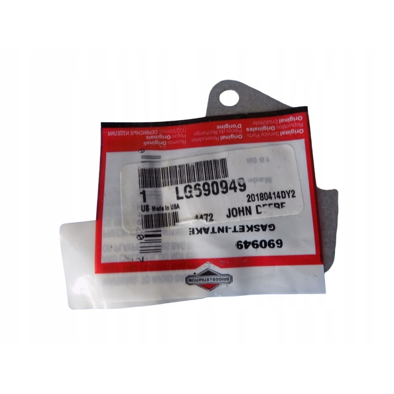 Gasket lg690949 john deere z425 z525e z700