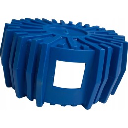 Rubber cover for a pressure gauge with a diameter of 63 mm, blue