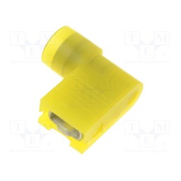2 pcs x MOLEX - 190060019 - Terminal: flat, 6.35mm, 0.8mm, female, 3.3÷5mm2, crimped, insulated